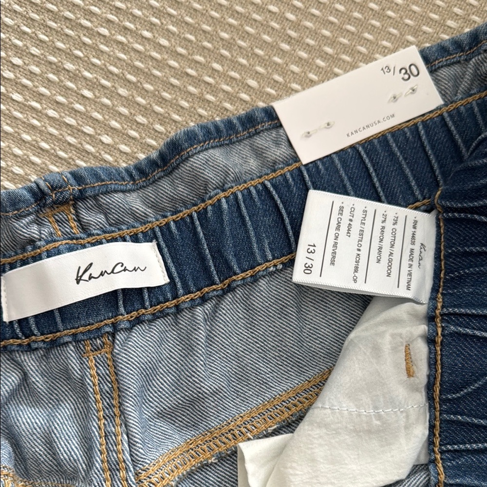 KanCan Light Blue Ripped Jeans - Picture 3 of 3